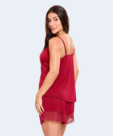 Short Dool Liganete com Renda - Mimar