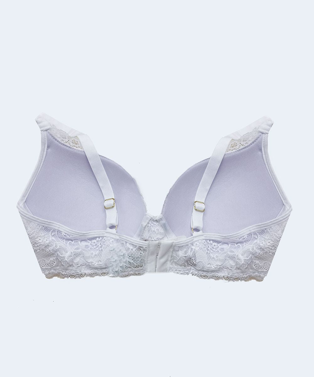 Sutiã de Renda com Bojo Plus Size - JACKIE LINGERIE