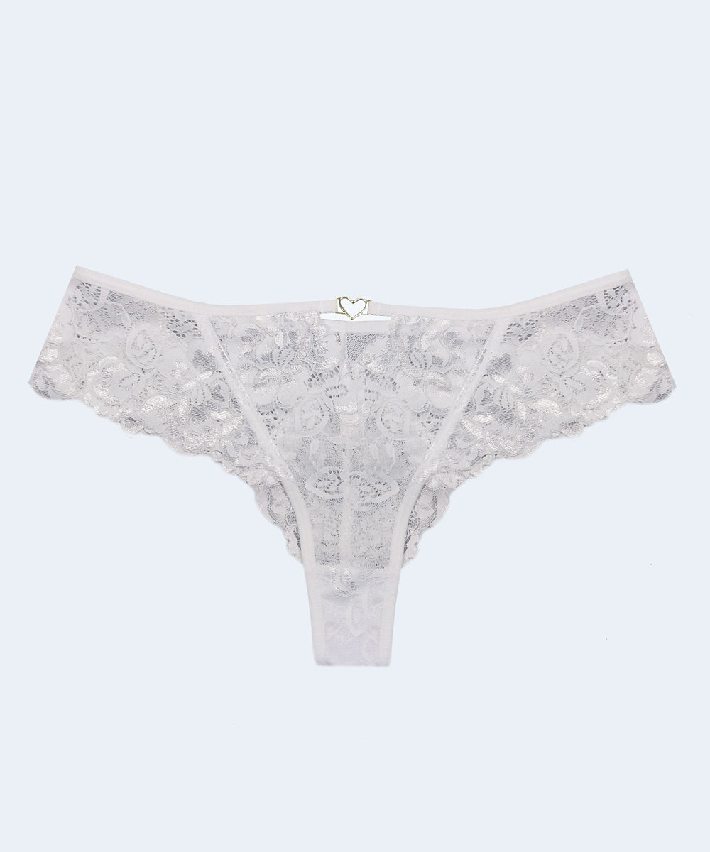 Calcinha Fio Detalhe Coração Plus Size - JACKIE
