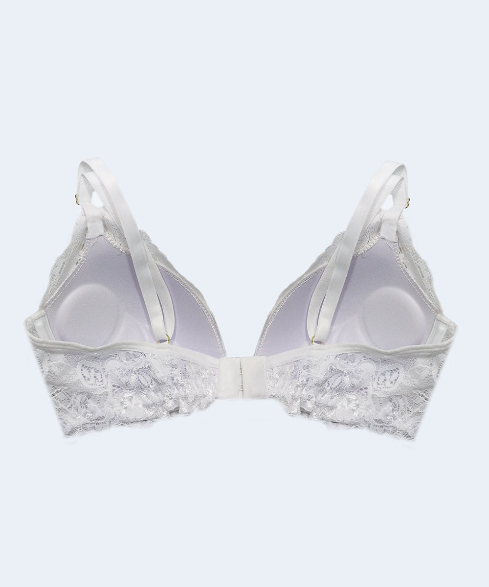 Sutiã Push Up com Bojo Detalhe Coração - JACKIE