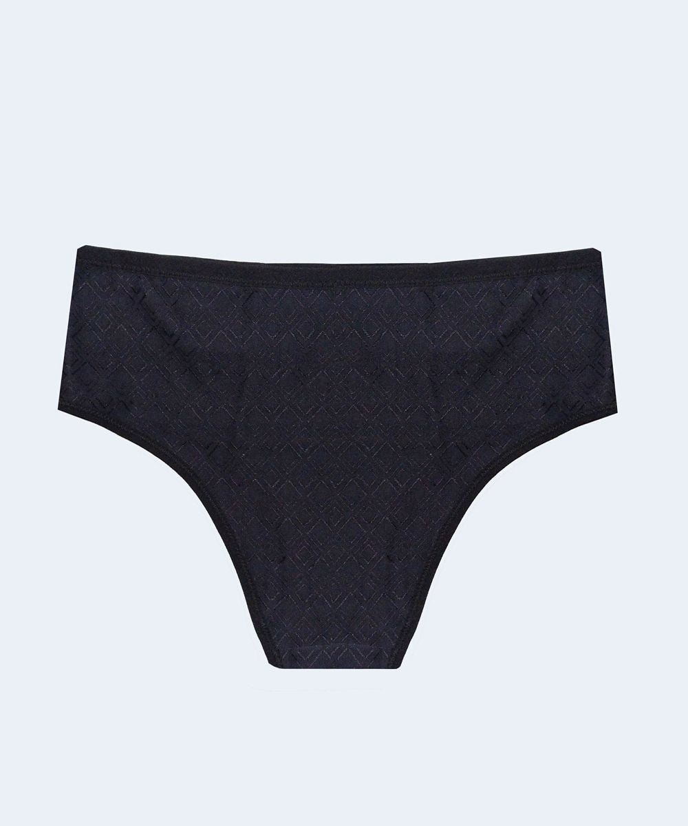 Calcinha Microfibra Trabalhada Lateral Duplo (Coleção Atemporal) - VI LINGERIE