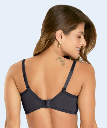 Sutiã Estruturado Microfibra e Renda com Suporte - SANTA PASSION