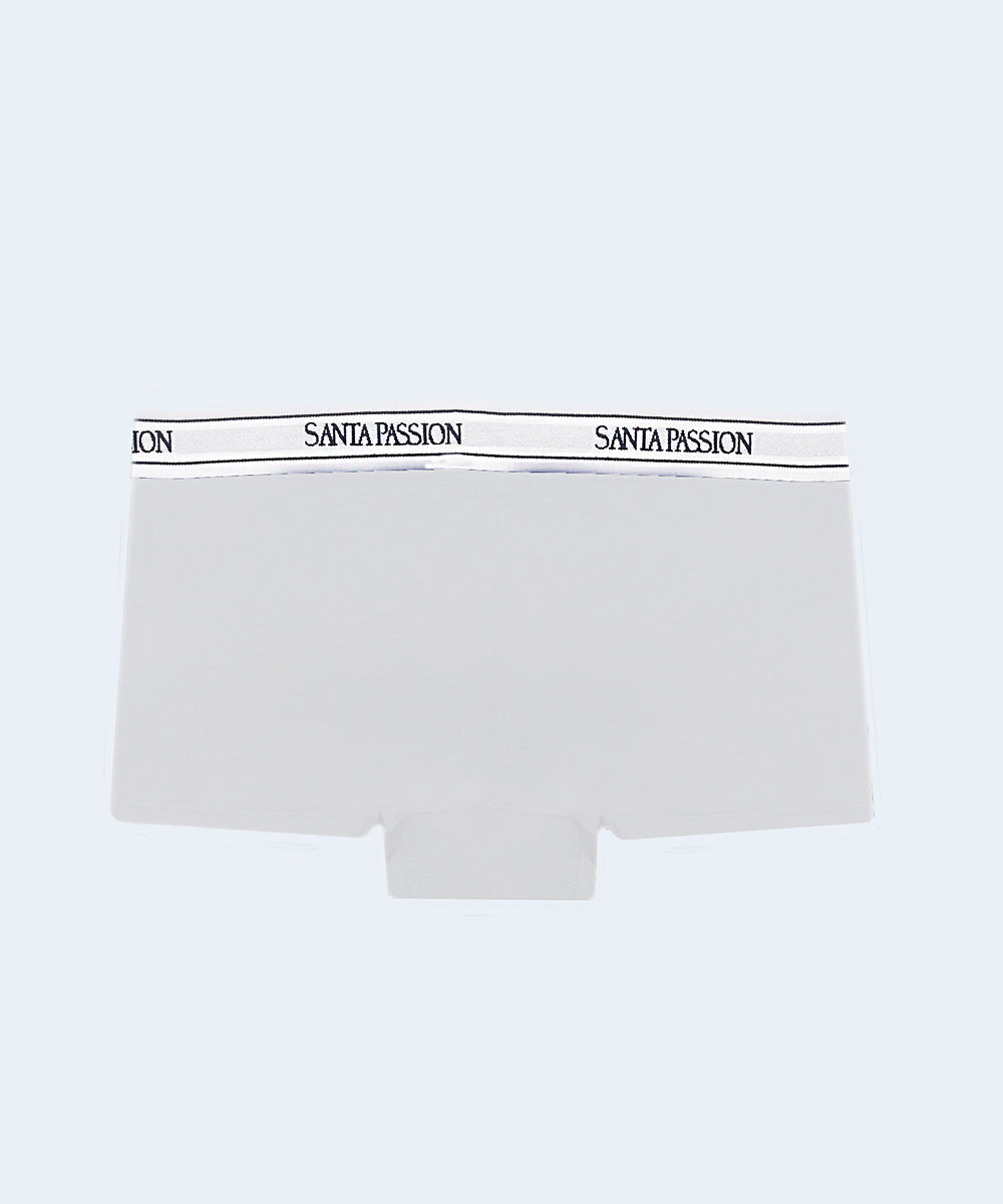 Calcinha Boxer Microfibra com Elástico (Linha Básica) - SANTA PASSION