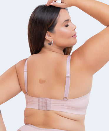 Sutiã de Microfibra com Renda Plus Size (Linha Luxurious) - SANTA PASSION