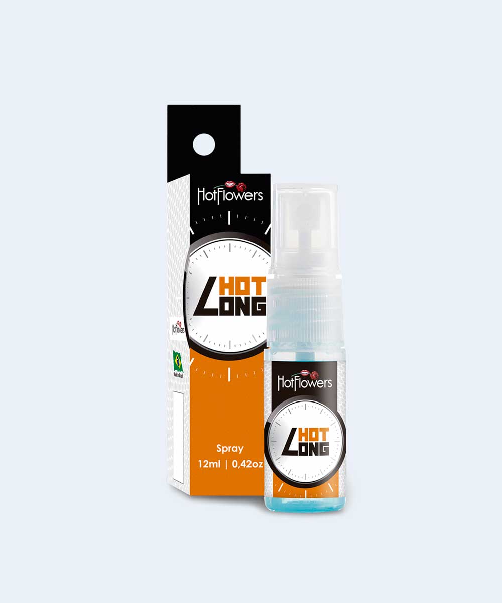 Spray Retardante Masculino Hot Long - HOT FLOWERS