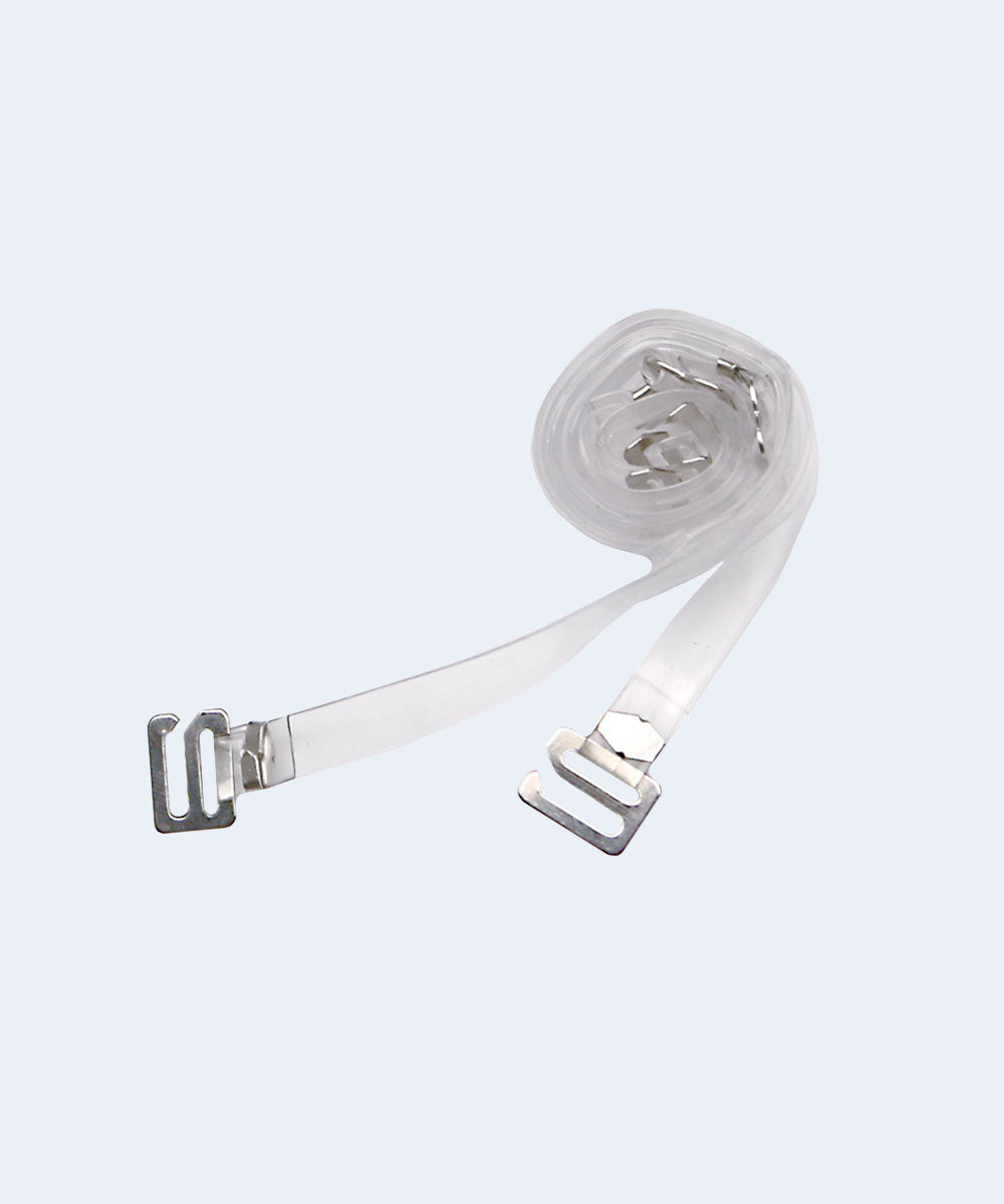 Alça de Silicone com Gancho e Regulador de Metal 8mm x 44cm - FLAP