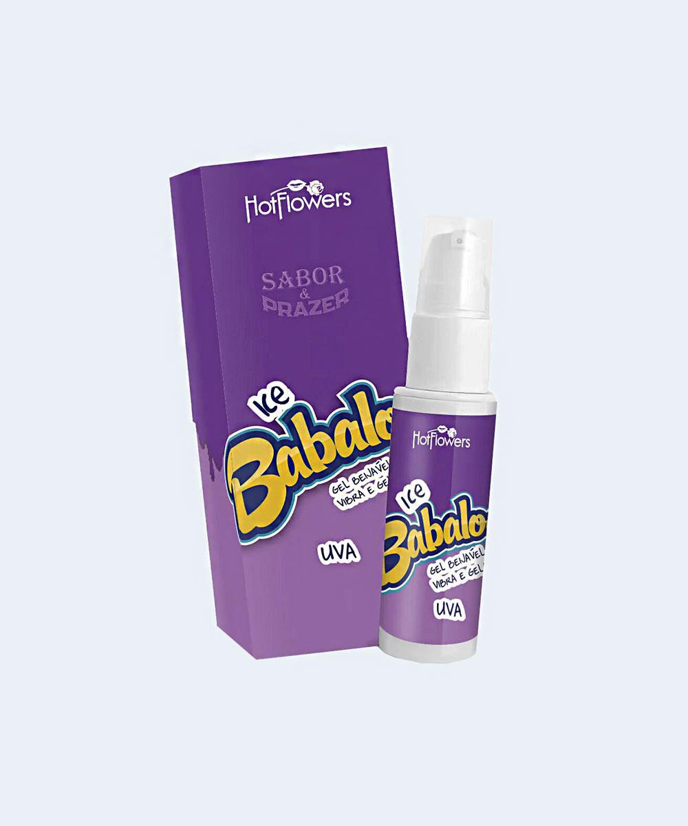 Gel Beijavel Ice Babaloo - HOT FLOWERS