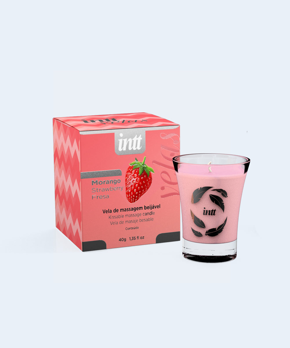 Vela Aromatizada Morango - INTT