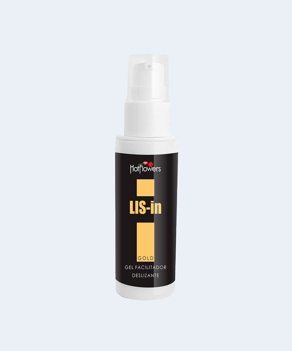 Gel Dessensibilizante Anal Lis-in Gold - HOT FLOWERS