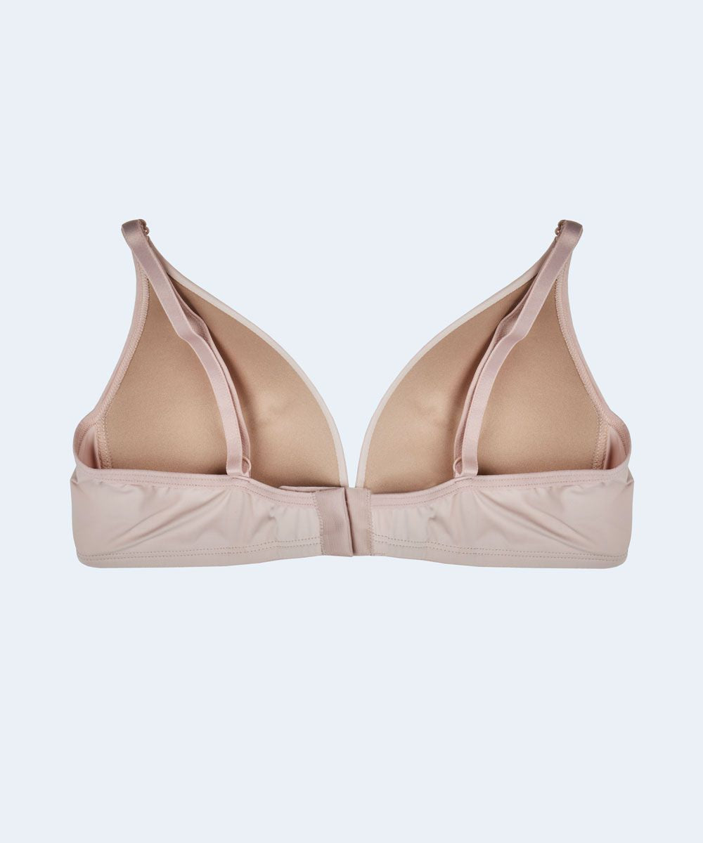 Sutiã de Microfibra Liso com Bojo Triangular (Linha Básica) - SANTA PASSION