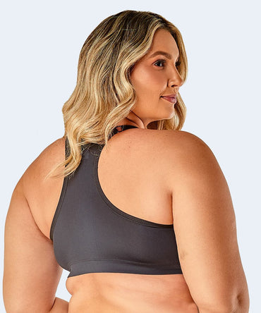 Sutiã Nadador com Ziper Plus Size - VI LINGERIE
