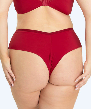 Calcinha Microfibra com Renda Fio Duplo Plus Size - SANTA PASSION