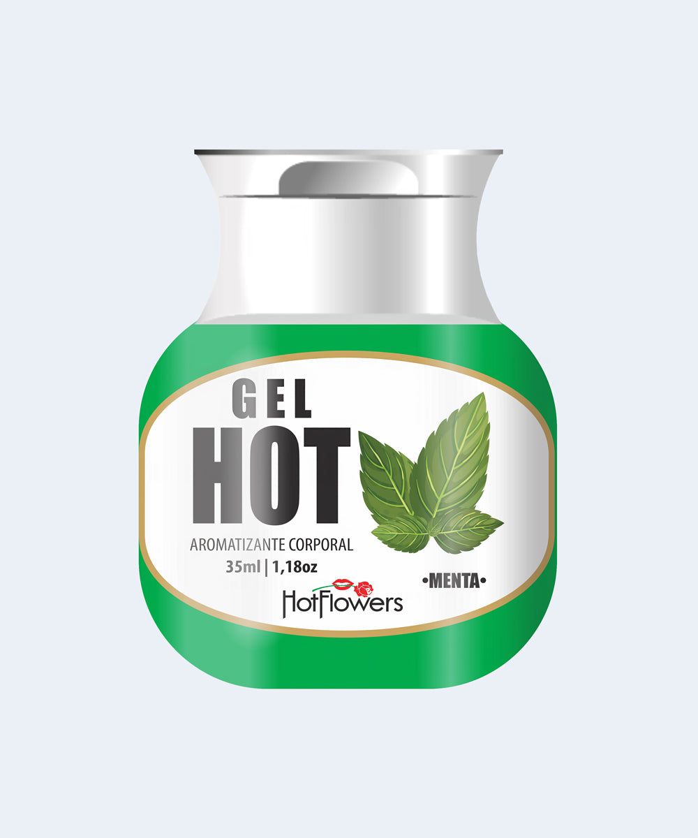 Gel Aromatizante Menta 35 ml - HOT FLOWERS