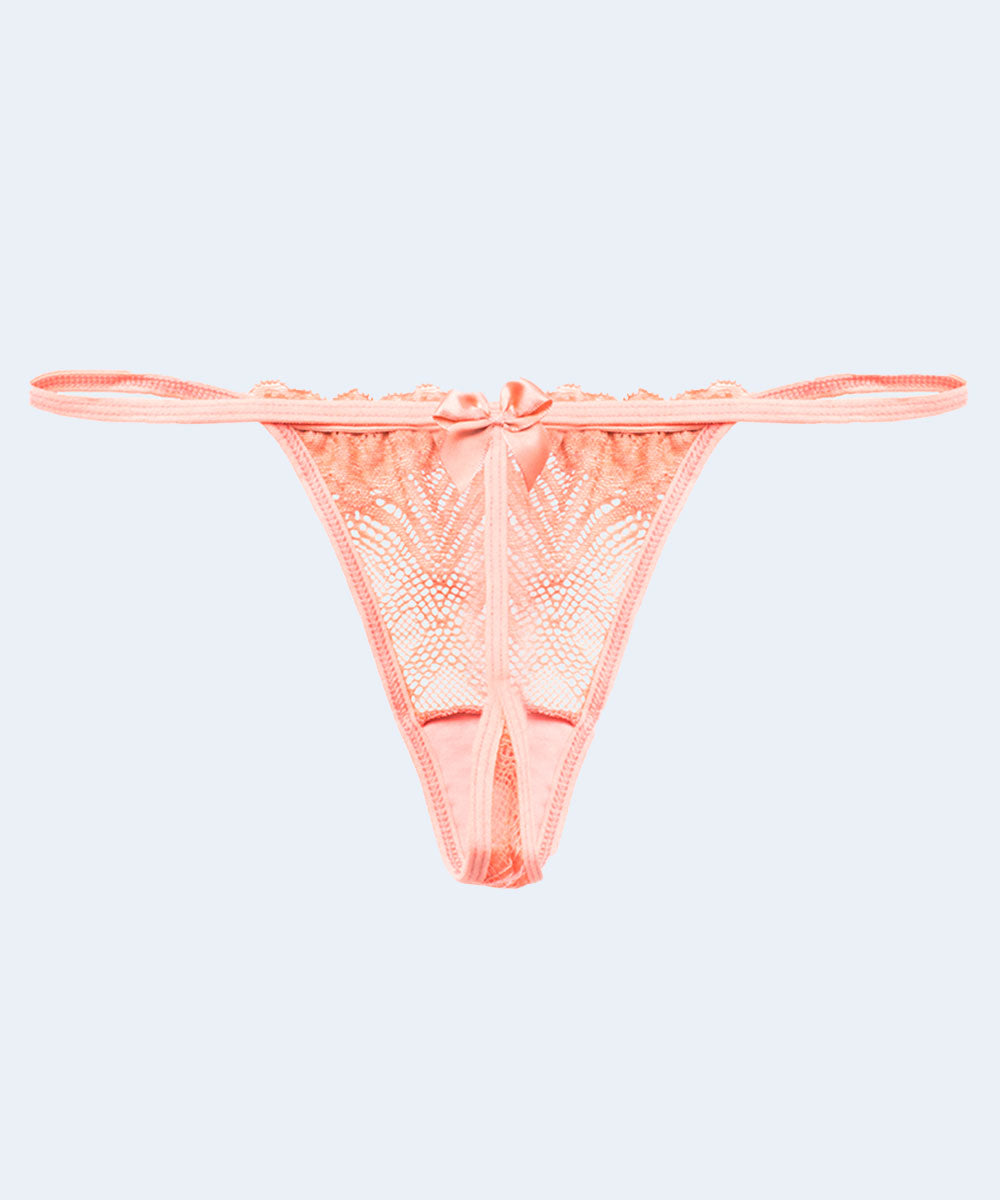 Calcinha de Renda Fio Dental Sexy - FIARE