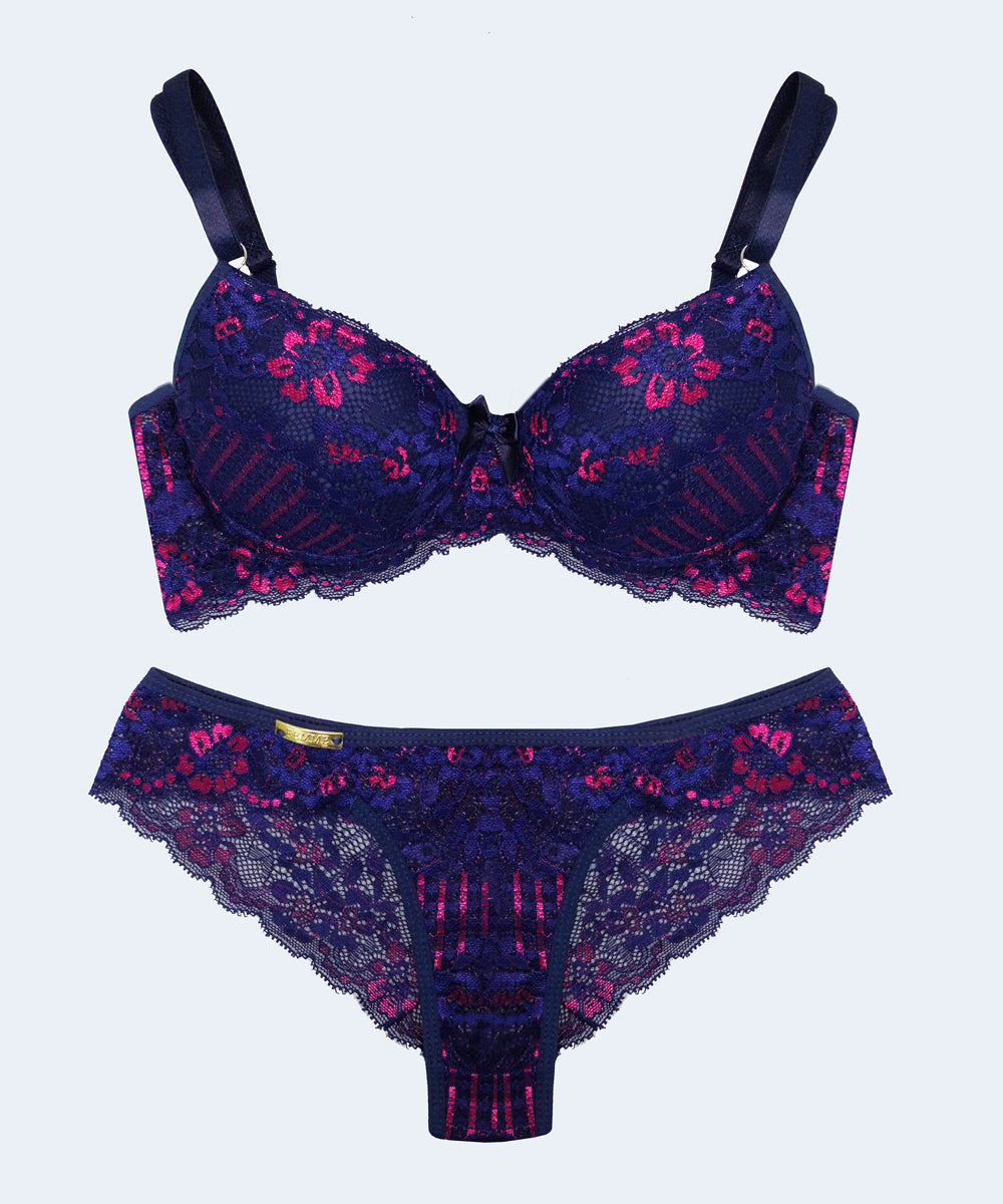 Conjunto Bicolor Com Bojo - FEMME FATALLE