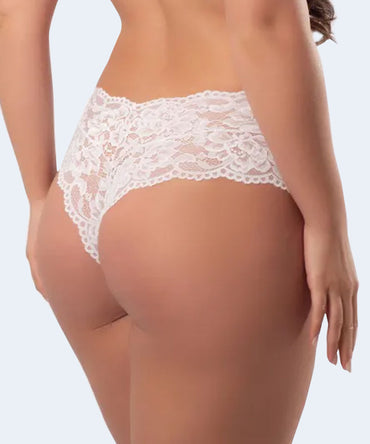 Calcinha Renda Com Costura no Cós - JACKIE LINGERIE