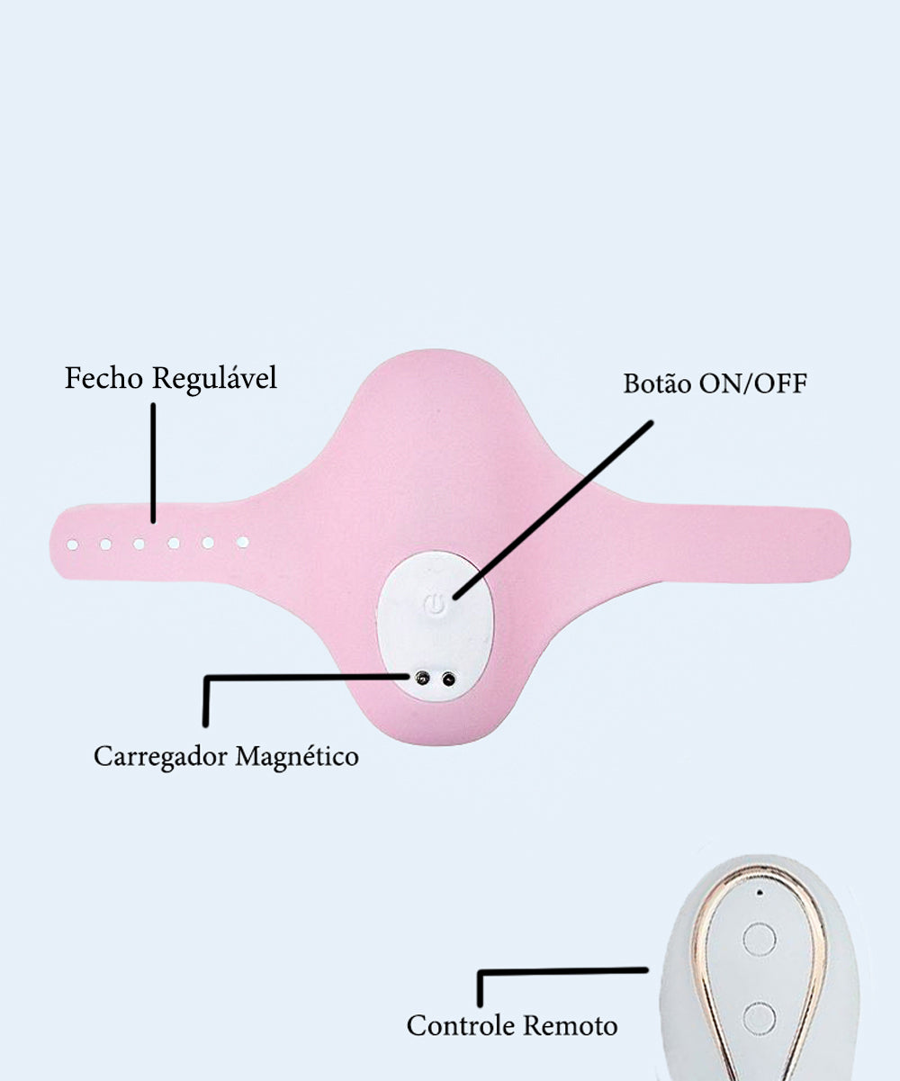 Vibrador de Calcinha com Fecho Regulável e controle Remoto - SI - Sexy Import