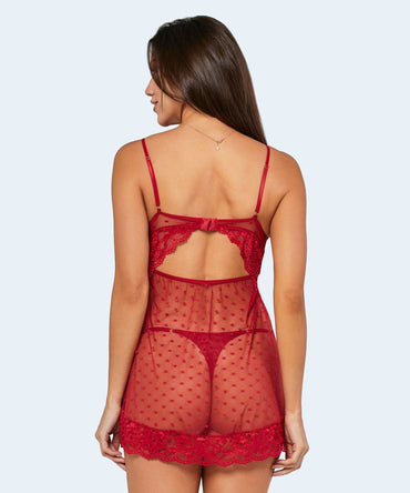Camisola Bojo Tule Coração - ENCANTADA