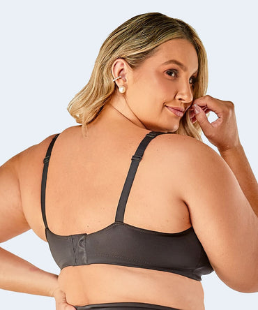 Sutiã Moldado Duplo sem Bojo Alça Reforçada Plus Size - VI LINGERIE