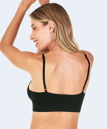 Sutiã Top com Bojo Removivel sem Costura - ZEE RUCCI