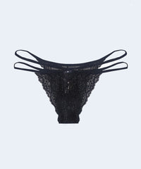 Calcinha Renda String Strappy - SANTA PASSION
