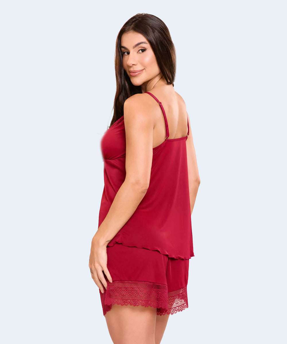 Short Dool Liganete com Renda - Mimar