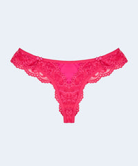 Calcinha Microfibra Com Renda - JACKIE LINGERIE