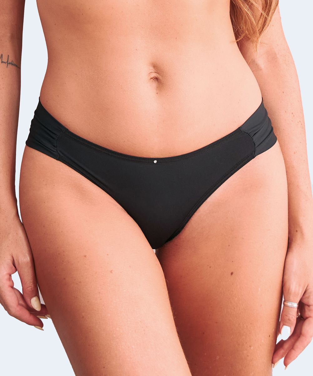 Calcinha Tanga Lateral Dupla Franzida (Linha Básica) - SANTA PASSION