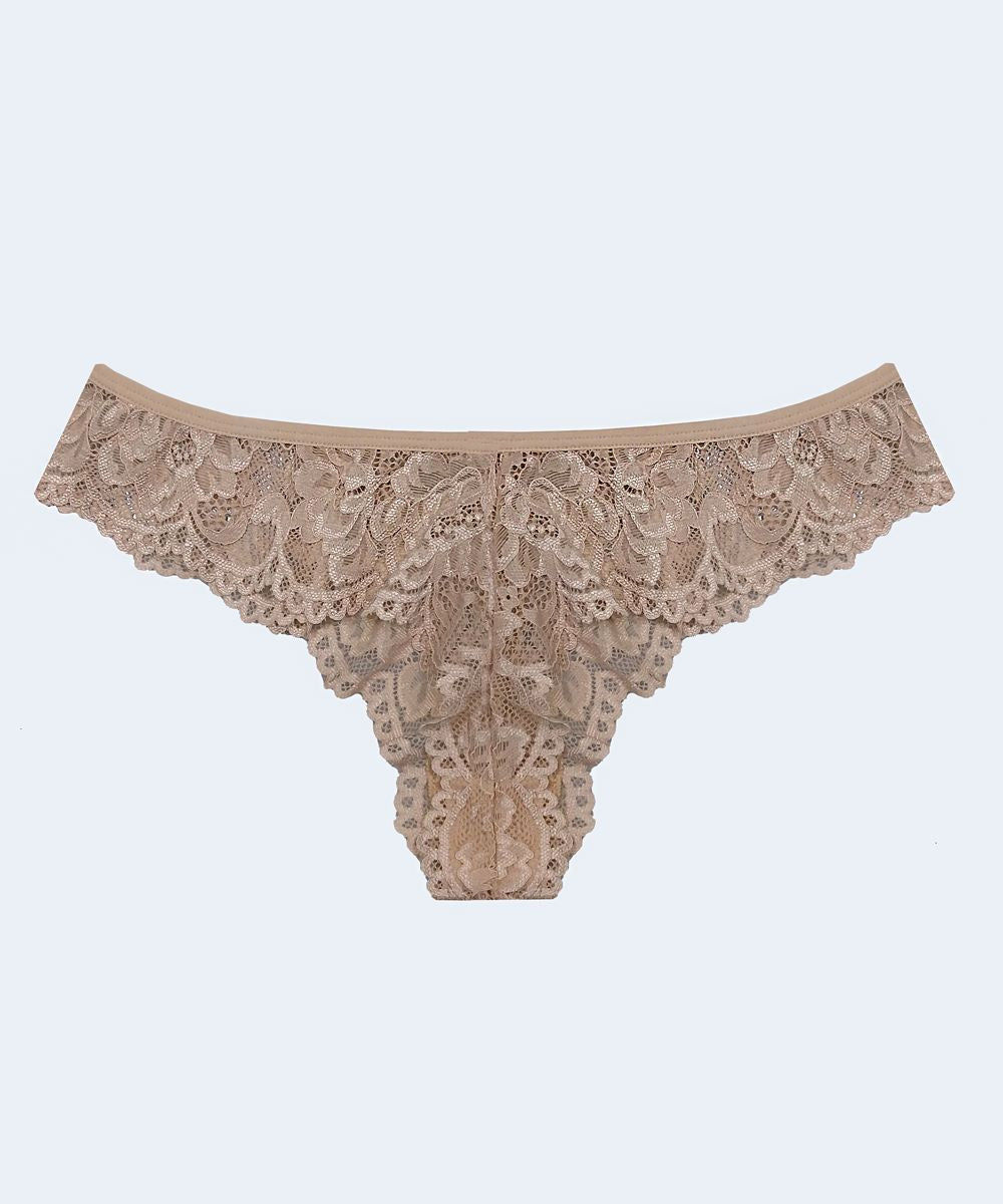 Calcinha Rendada Fio Dental - JACKIE LINGERIE