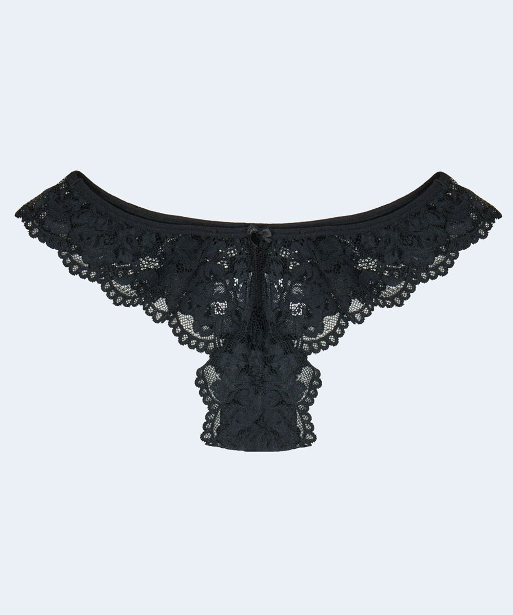 Calcinha Rendada Fio Dental - JACKIE LINGERIE