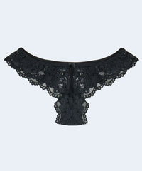 Calcinha Rendada Fio Dental - JACKIE LINGERIE