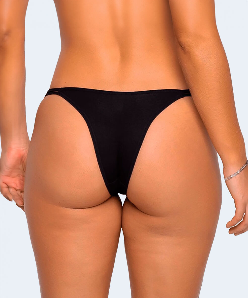 Calcinha Tanga String (Linha Nanotec) - Estilo Natural