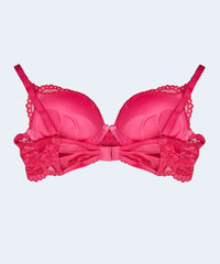 Sutiã com bojo de Renda com Tiras nas Costas - JACKIE LINGERIE