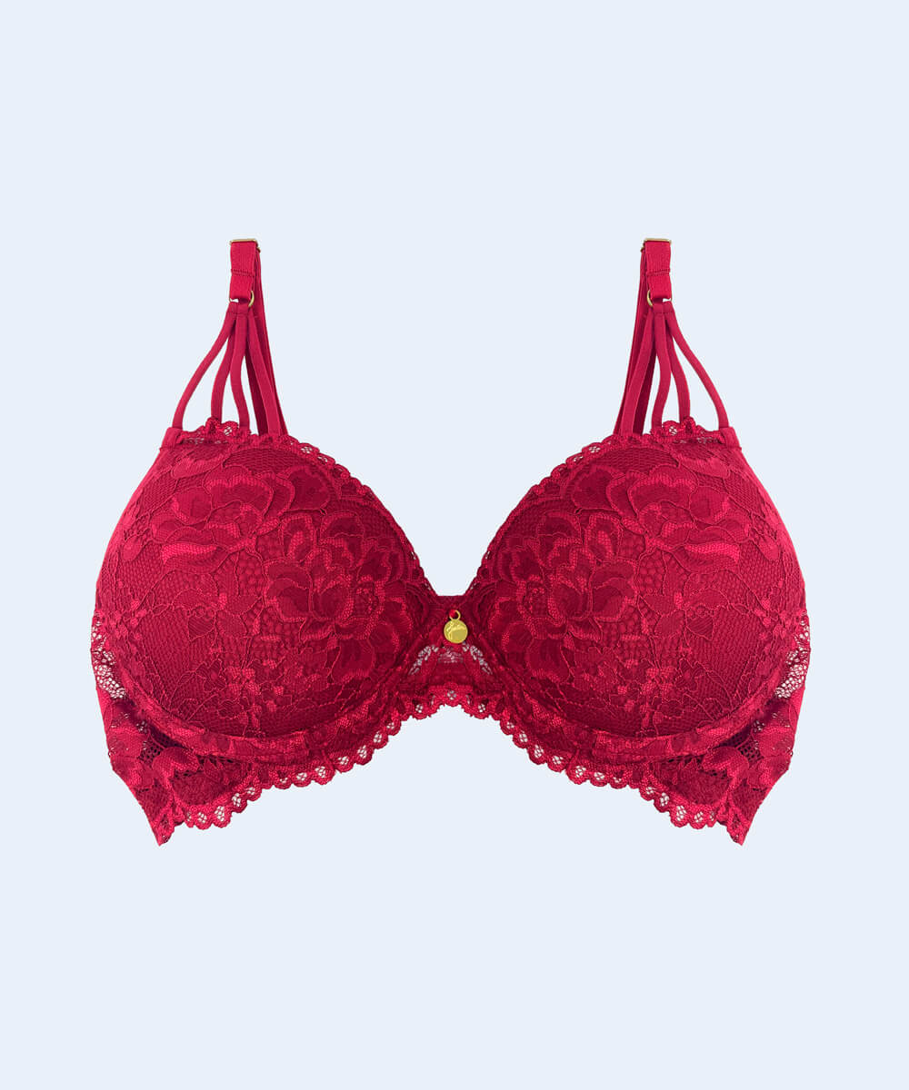 Sutiã com Bojo com Tiras nas Alças - JACKIE LINGERIE