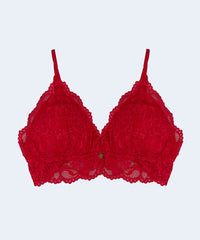 Sutiã de Renda com Bojo Removível - JACKIE LINGERIE