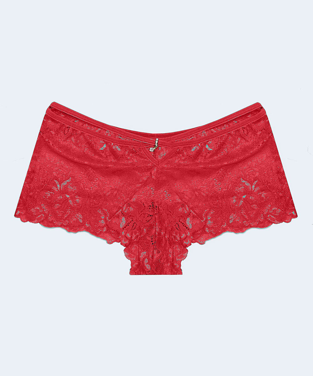 Calcinha Caleçon com Tiras no Cós - JACKIE LINGERIE