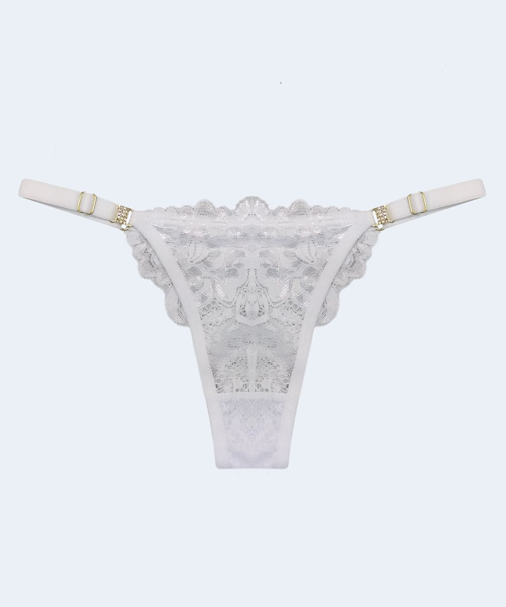 Calcinha String de Renda Fio Dental - JACKIE LINGERIE
