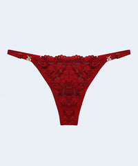 Calcinha String de Renda Fio Dental - JACKIE LINGERIE