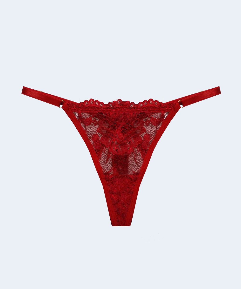 Calcinha String Renda Passa Fita - JACKIE