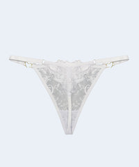 Calcinha String de Renda com Fio com Detalhe Coração - JACKIE