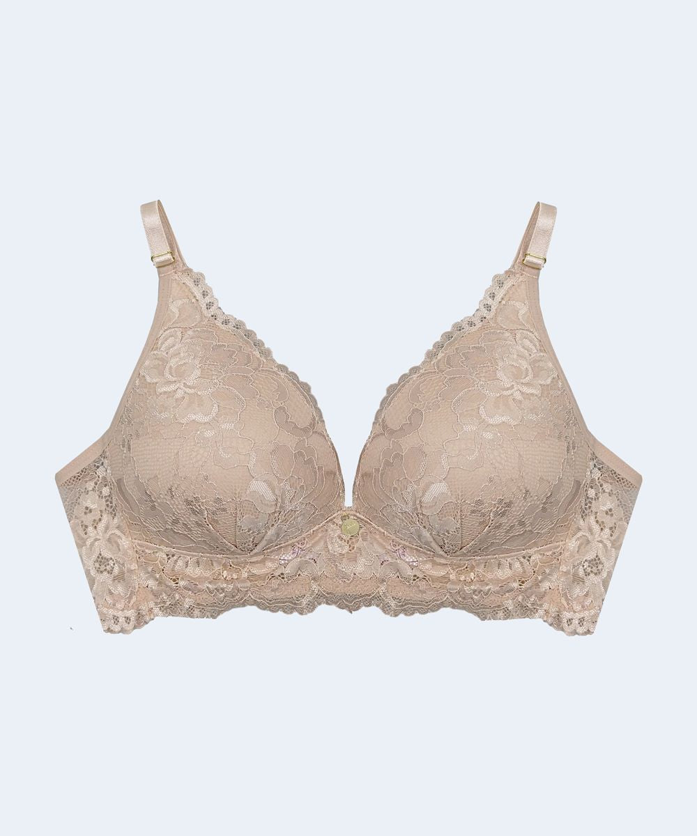 Sutiã de Renda com Bojo Triângulo - JACKIE LINGERIE