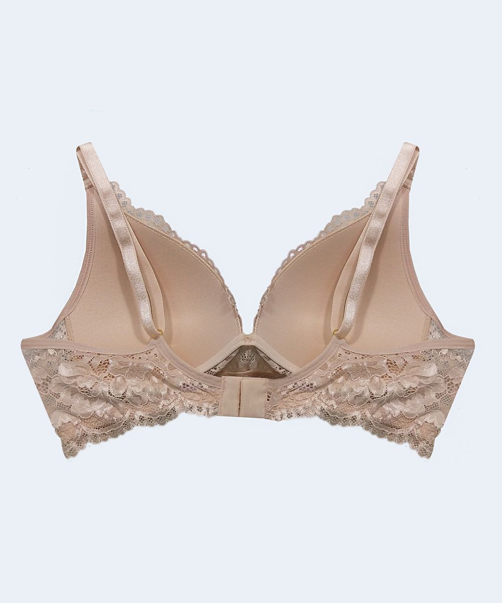 Sutiã de Renda com Bojo Triângulo - JACKIE LINGERIE