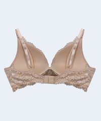 Sutiã de Renda com Bojo Triângulo - JACKIE LINGERIE