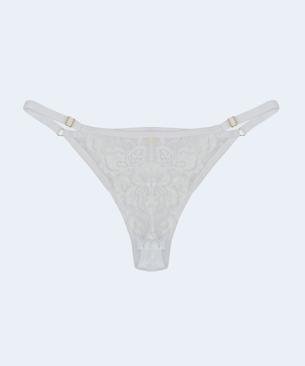Calcinha String Tule Love e Renda - JACKIE LINGERIE