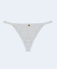 Calcinha String Tule Love e Renda - JACKIE LINGERIE