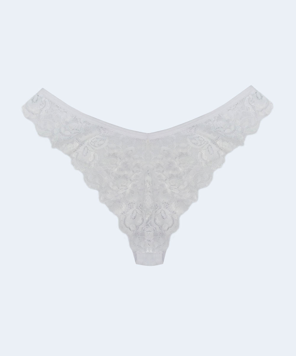 Calcinha Fio Rendada Tule Love - JACKIE LINGERIE
