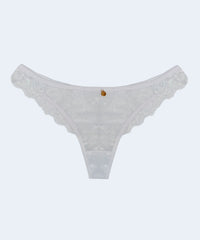 Calcinha Fio Rendada Tule Love - JACKIE LINGERIE