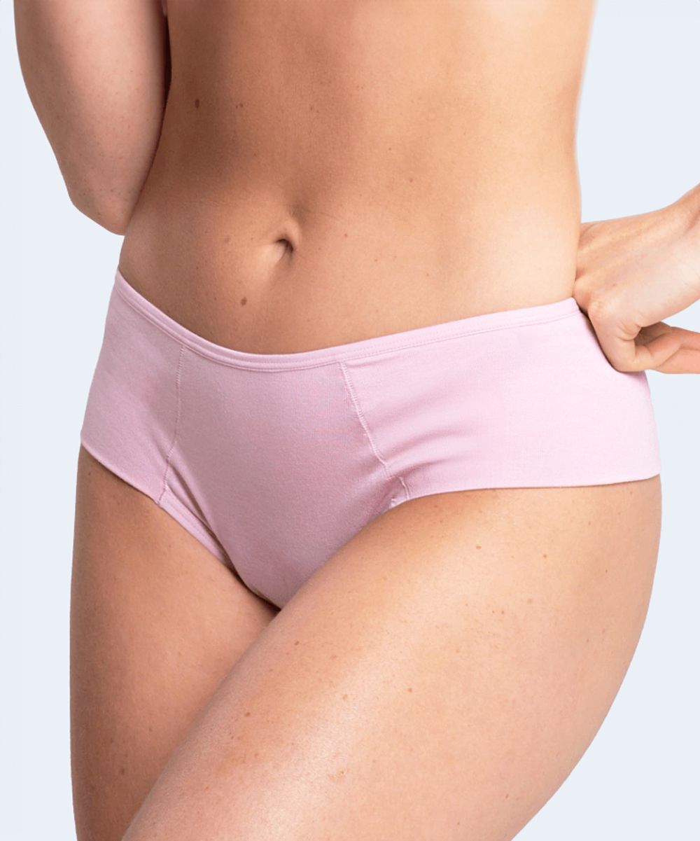 Calcinha Alta Dupla Lateral (Linha Nanotec) - Estilo Natural