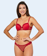 Conjunto Tule Coração com Bojo - FEMME FATALLE