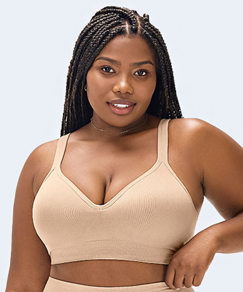 Sutiã Comfort Duplo Com Bojo  Sem Costura Plus Size - ZEE RUCCI